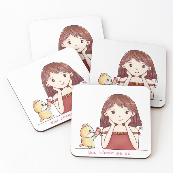Item preview, Chibi Girl | Hamster Lover - you cheer me up designed and sold by FennyWijayaMomo.