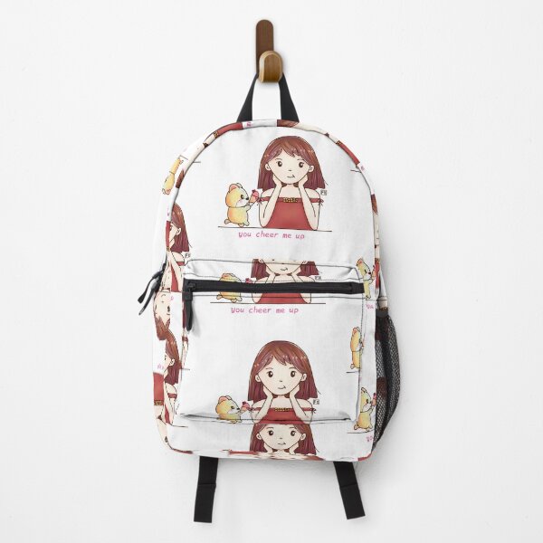 Item preview, Chibi Girl | Hamster Lover - you cheer me up designed and sold by FennyWijayaMomo.