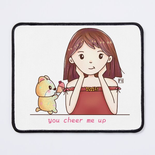 Item preview, Chibi Girl | Hamster Lover - you cheer me up designed and sold by FennyWijayaMomo.
