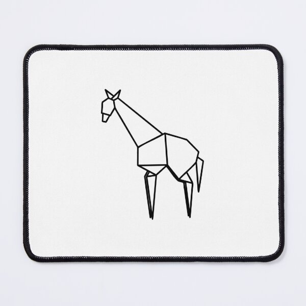 Item preview, Origami Giraffe - Black designed and sold by SimpleWorksSK.