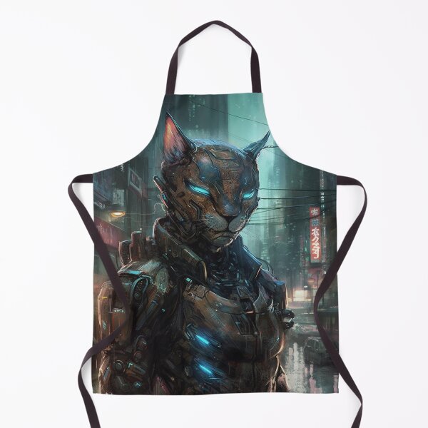 Item preview, Cyberpunk Felines #AEAEF8A1D designed and sold by nixlim.