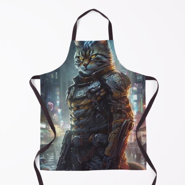 Item preview, Cyberpunk Felines #B2DD8A66A designed and sold by nixlim.
