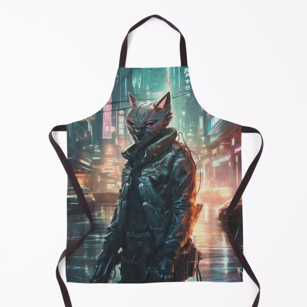 Item preview, Cyberpunk Felines #8685C7B06 designed and sold by nixlim.