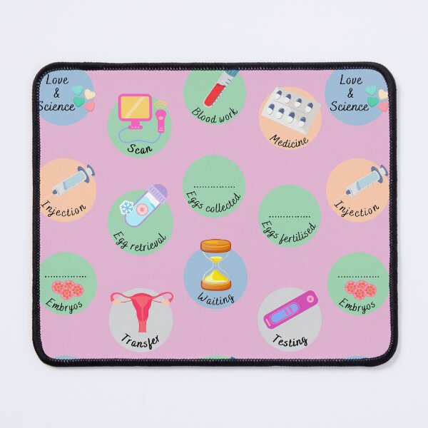 Item preview, Fertility treatment steps in fertility journey pattern designed and sold by Lady-Frost.
