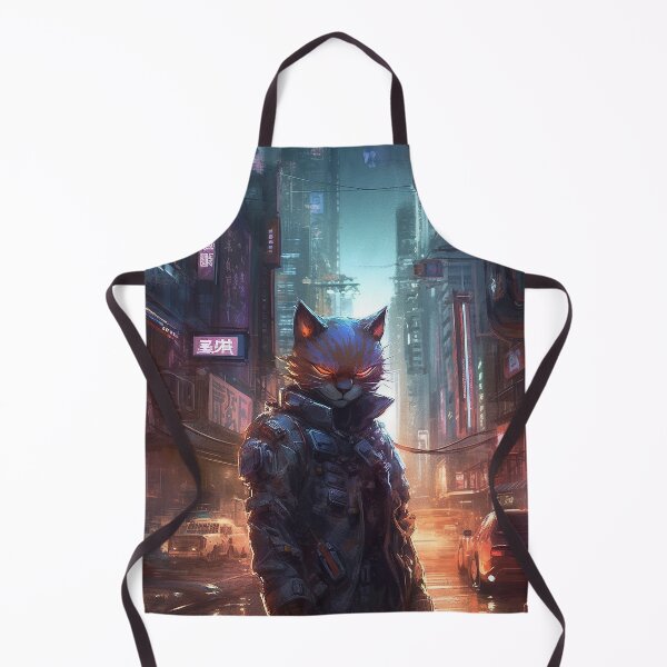 Item preview, Cyberpunk Felines #DC27FCEF5 designed and sold by nixlim.