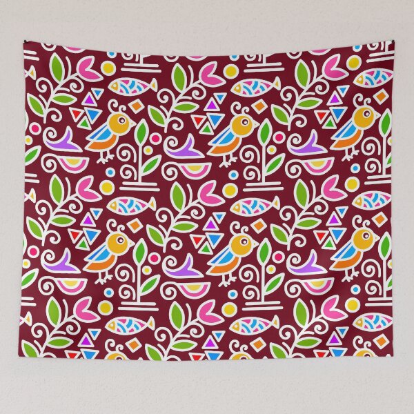 Item preview, Retro Tribal Pattern Design designed and sold by Charmy Design.