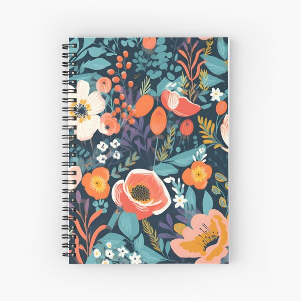 Aperçu de l'œuvre Motif de fleurs à la gouache créée et vendue par Snifferius.