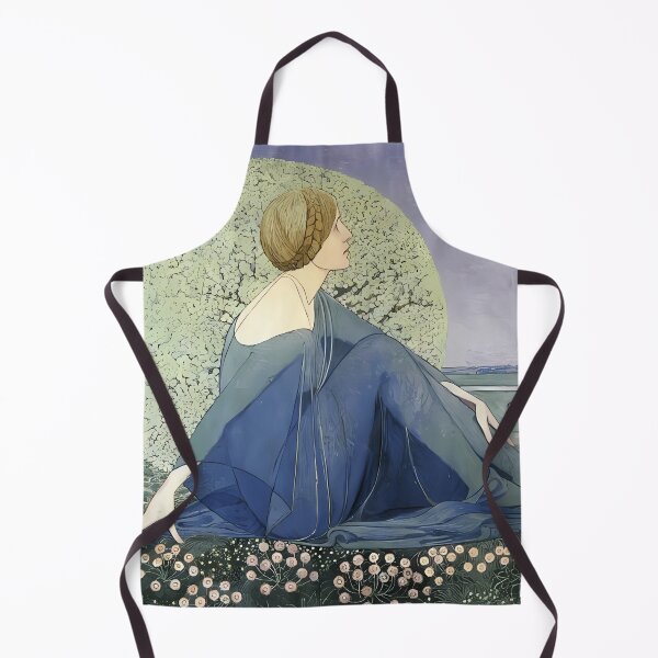 Item preview, Heinrich Vogeler Die Erwartung (Träume II) designed and sold by NouveauEra.