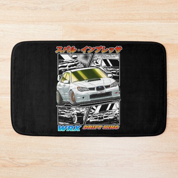 Item preview, White Subie Impreza WRX STi Hawk Eye Drifting designed and sold by JDM Guyvit.