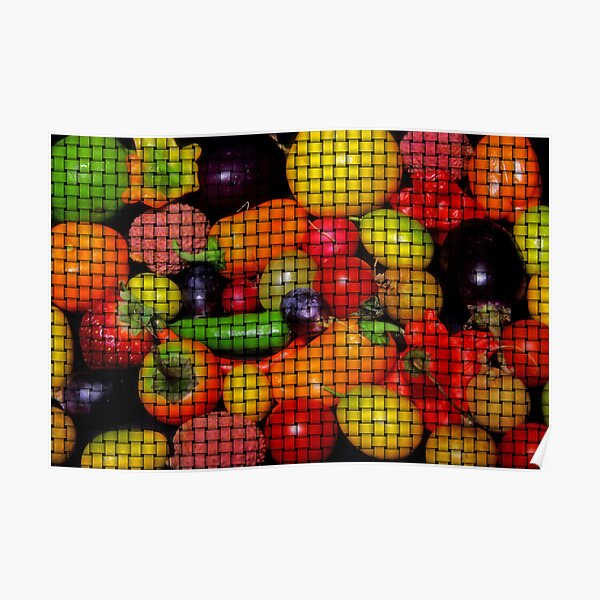 Food Colors Poster