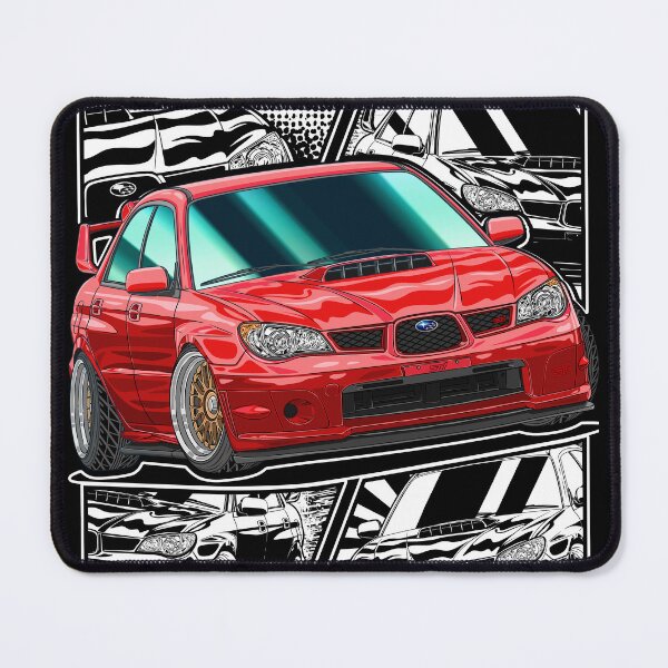 Item preview, Red Subie Impreza WRX STi Hawk Eye Drifting designed and sold by JDM Guyvit.