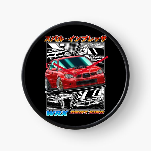 Item preview, Red Subie Impreza WRX STi Hawk Eye Drifting designed and sold by JDM Guyvit.