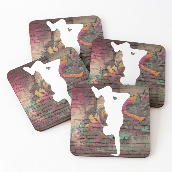 Item preview, Breakdancer on Graffiti Background 2 designed and sold by Jenson Major.