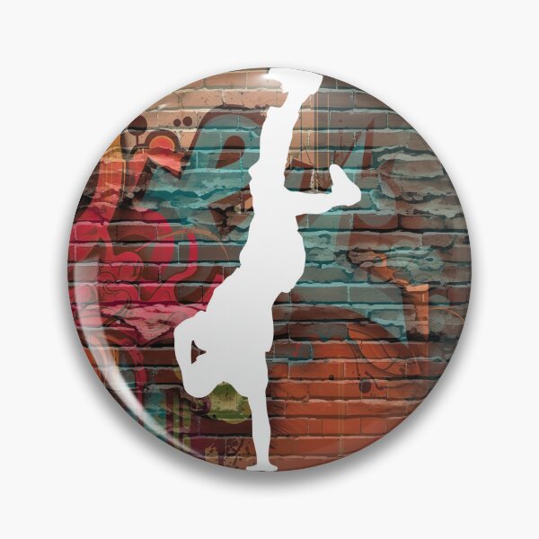 Item preview, Breakdancer on Graffiti Background 1 designed and sold by Jenson Major.