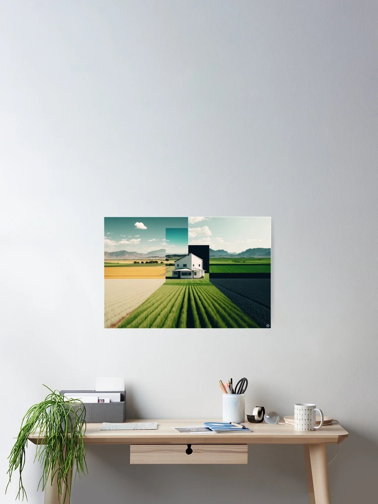 Thumbnail 2 of 3, Poster, Open Fields designed and sold by RicoInStudios.