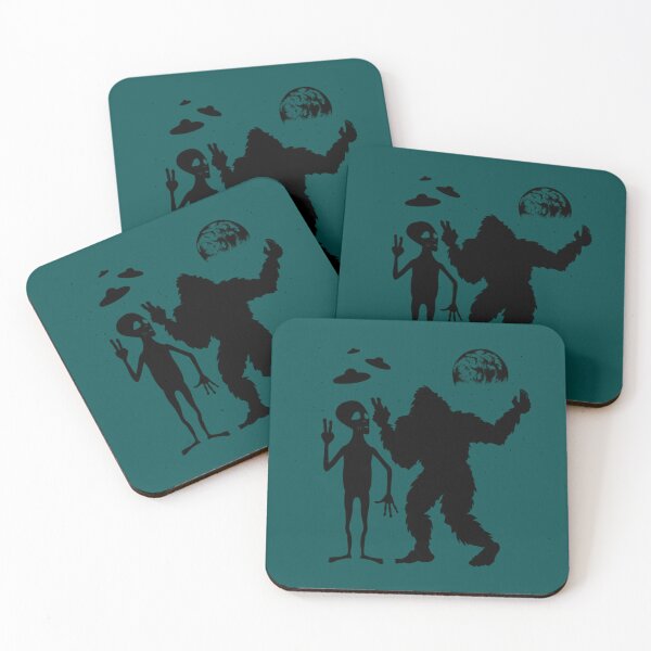 Item preview, Bigfoot And Alien Take Selfies15 designed and sold by gemagentaz.