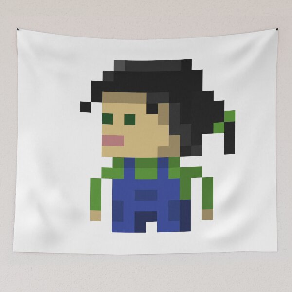 Item preview, Service Woman Pixel Art | Gaming Inspired Design designed and sold by anycolorart.