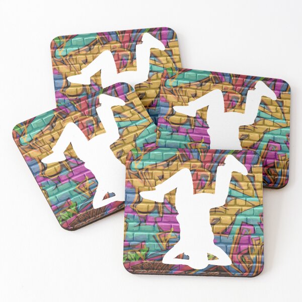 Item preview, Breakdancer on Graffiti Background 12 designed and sold by Jenson Major.