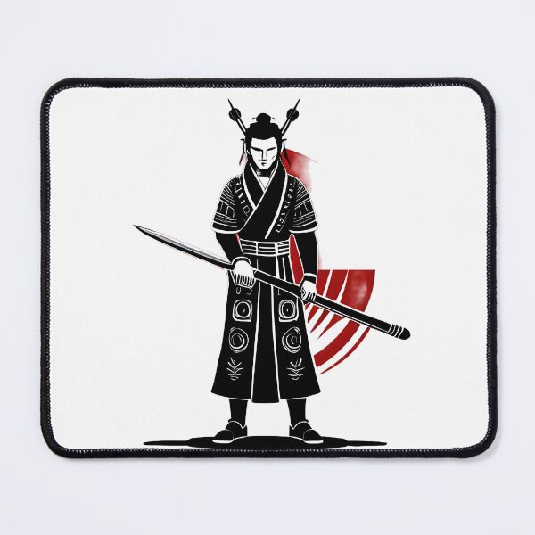 Item preview, samurai with sword designed and sold by basitcv.