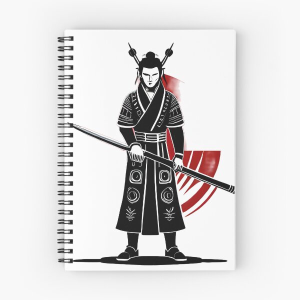 Item preview, samurai with sword designed and sold by basitcv.