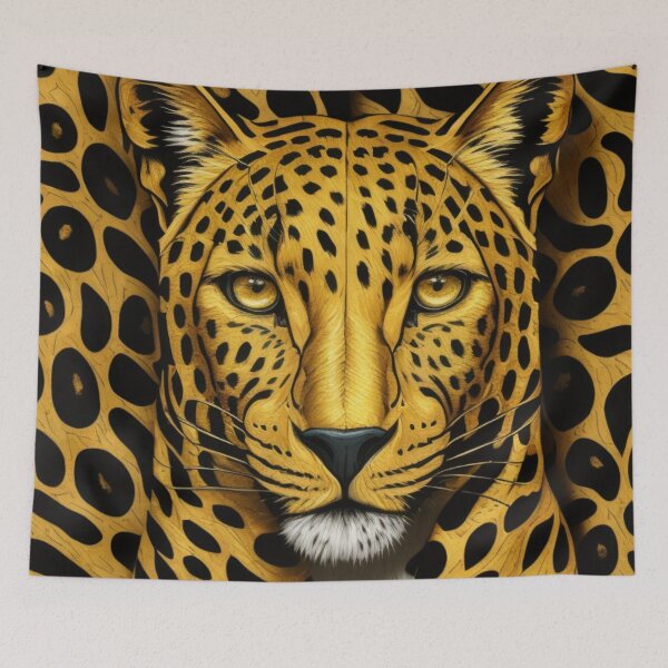 Item preview, Gold and black leopard designed and sold by Itzjustlife.