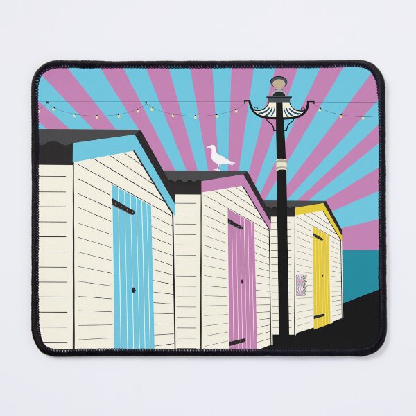 Item preview, Coastal Candy Skies and Beach Huts designed and sold by Vicky Anne Vaughan.