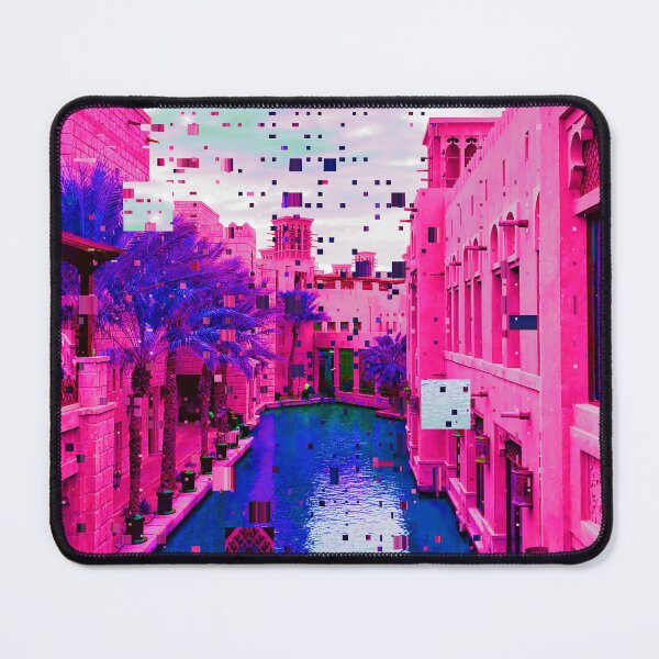 Item preview, Historic Dubai Old Town Glitch Art designed and sold by glitchhub.