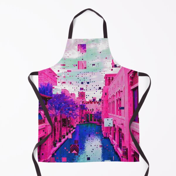 Item preview, Historic Dubai Old Town Glitch Art designed and sold by glitchhub.