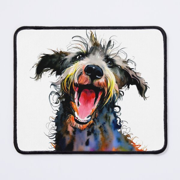 Item preview, Colorful Deerhound Art | Vibrant Dog Breed Design for Animal Lovers designed and sold by NinosDelViento.