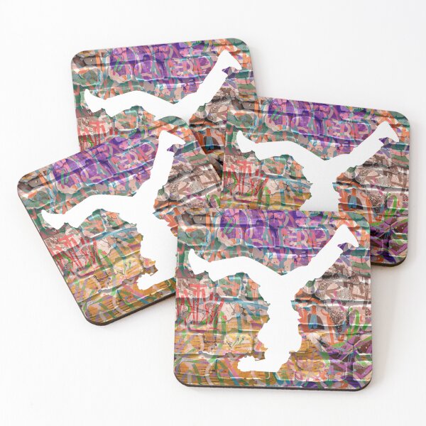 Item preview, Breakdancer on Graffiti Background 6 designed and sold by Jenson Major.
