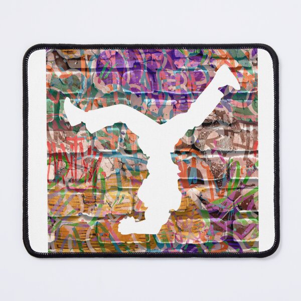 Item preview, Breakdancer on Graffiti Background 6 designed and sold by Jenson Major.