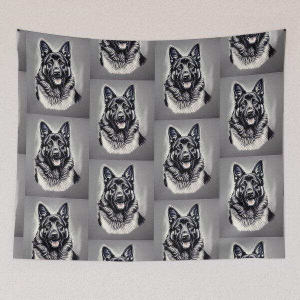 Item preview, German Shepherd Stunning Art designed and sold by ElegantCat.