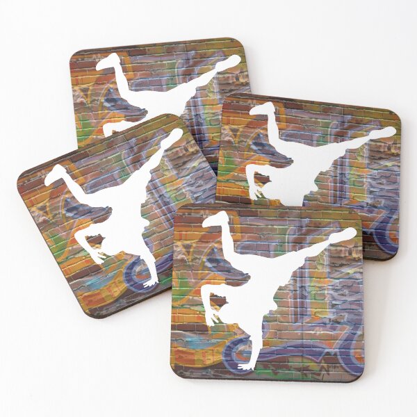 Item preview, Breakdancer on Graffiti Background 4 designed and sold by Jenson Major.