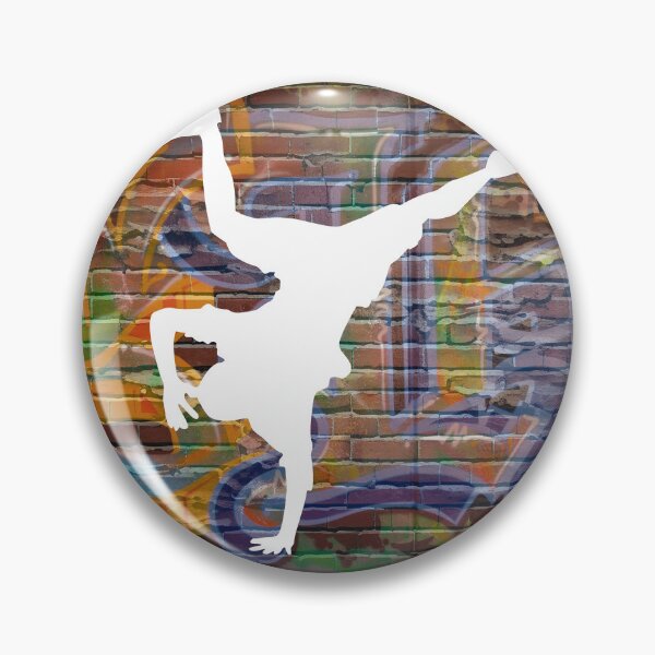 Item preview, Breakdancer on Graffiti Background 4 designed and sold by Jenson Major.