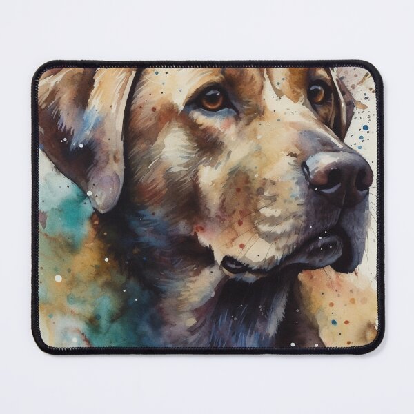 Item preview, 001 Pet Watercolor Portrait designed and sold by nikoart001.