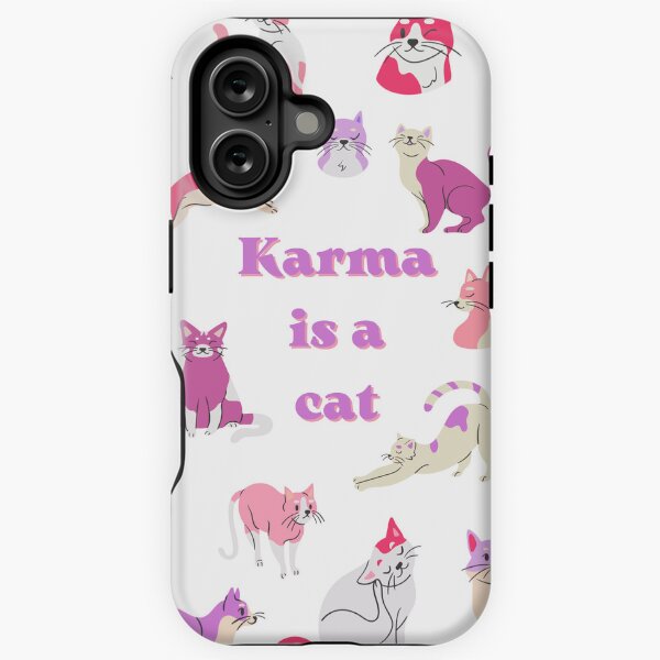Item preview, Karma is a cat - Taylor swift Notebook/Print designed and sold by kiki-making-ts.