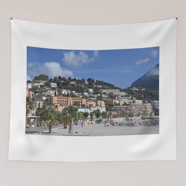 Item preview, Morning on the beach in Menton France designed and sold by goceris.