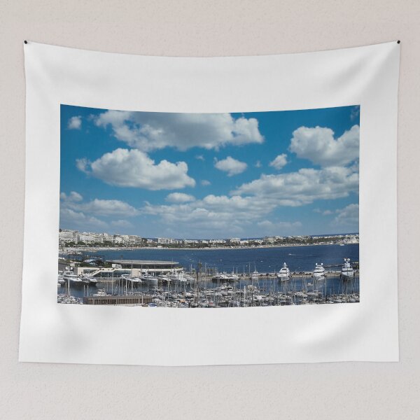 Item preview, Cannes city and port summer season France designed and sold by goceris.