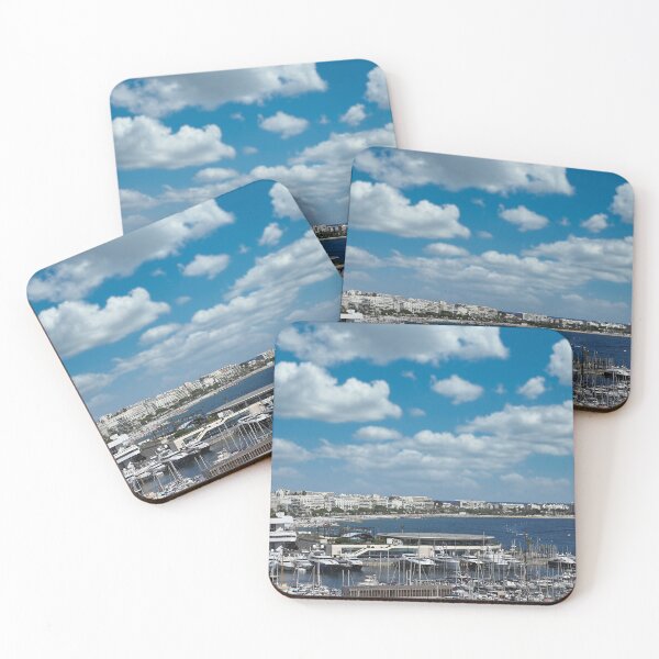 Item preview, Cannes city and port France summertime designed and sold by goceris.