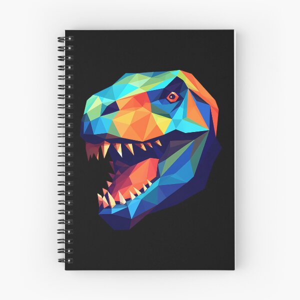 Item preview, Polygon dinosaur T-rex retrowave vintage neon 80s designed and sold by MDCGraphics.