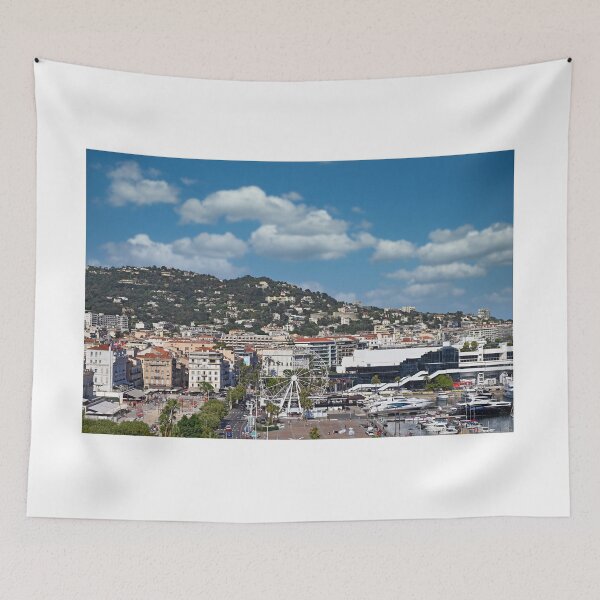Item preview, Cannes France cityscape summer season designed and sold by goceris.