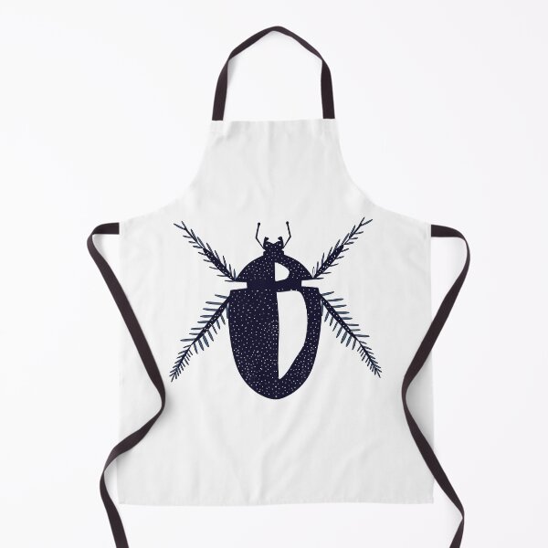 Item preview, Black and white beetle bug doodle designed and sold by Daizydrawshop.
