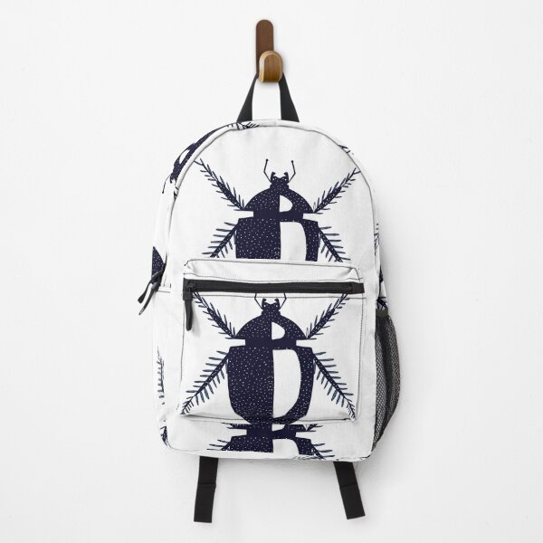 Item preview, Black and white beetle bug doodle designed and sold by Daizydrawshop.