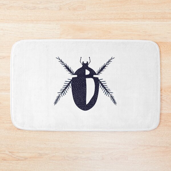 Item preview, Black and white beetle bug doodle designed and sold by Daizydrawshop.
