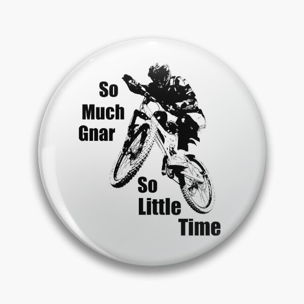Item preview, So Much Gnar So Little Time Mountain Bike designed and sold by Esskay Designs.