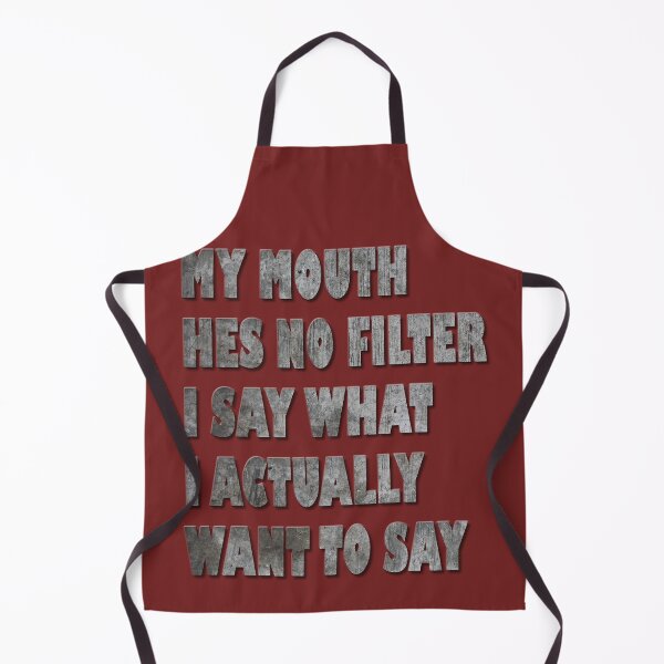 Item preview, MY MOUTH HES NO FILTER designed and sold by PsychoLifestyle.