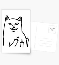 F*ckU Cat - Lord Nermal Postcards