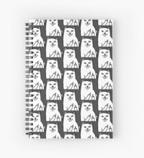F*ckU Cat - Lord Nermal Spiral Notebook