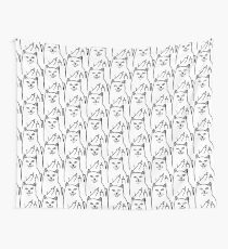 F*ckU Cat - Lord Nermal Wall Tapestry