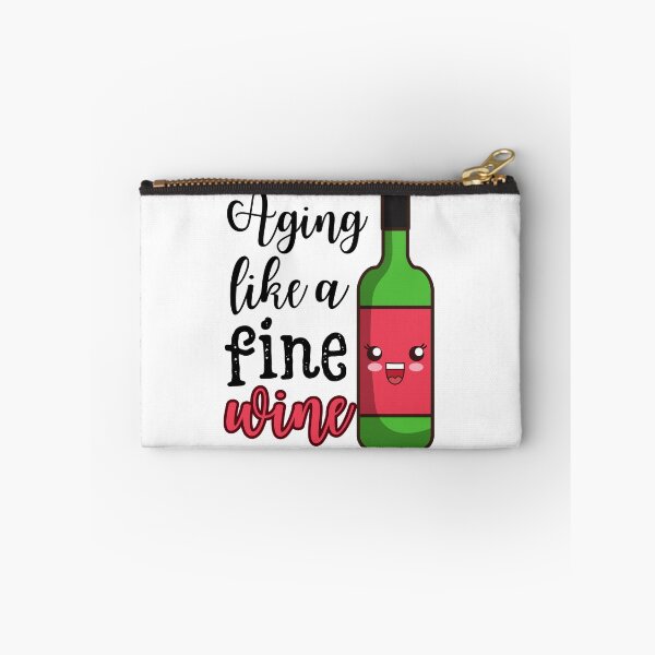 Item preview, Aging like a fine wine, cute wine bottle designed and sold by Drzamag.